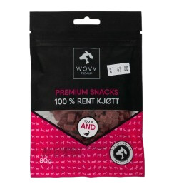 WOVV Godbiter And 80 g - Belønningsgodbiter for hund WOVV Godbiter And 80 g - Belønningsgodbiter for hund