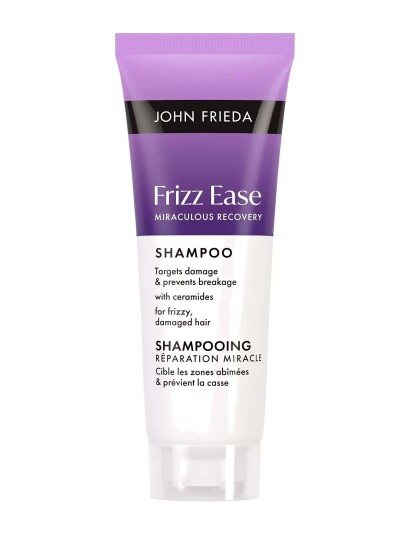 John Frieda Frizz Ease Miraculous Recovery Sjampo 75 ml - Nude for Skadet Hår John Frieda Frizz Ease Miraculous Recovery Sjampo 75 ml - Nude for Skadet Hår