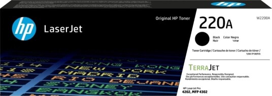 HP 220A BK Toner - W2200A Original - Svart 2000 sider