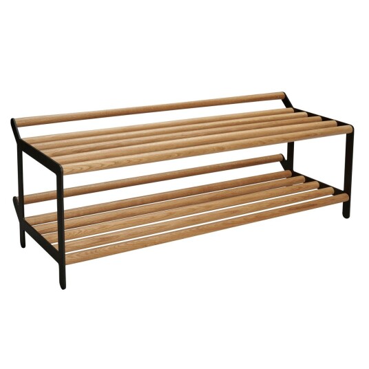 Essem Design Tamburin skohylle 60 cm Eik-svart Essem Design Tamburin skohylle 60 cm Eik-svart
