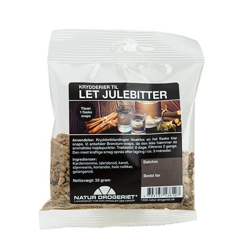 Natur Drogeriet Natur-Drogeriet Julebitter Lett Krydder Blanding 33 g Natur Drogeriet Natur-Drogeriet Julebitter Lett Krydder Blanding 33 g