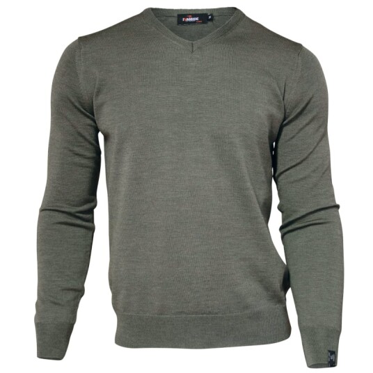 Ivanhoe Men's Cashwool V-Neck Grønn XXL Man