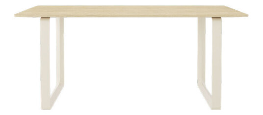 Muuto 70/70 spisebord 170 x 85 cm Solid oak-Sand