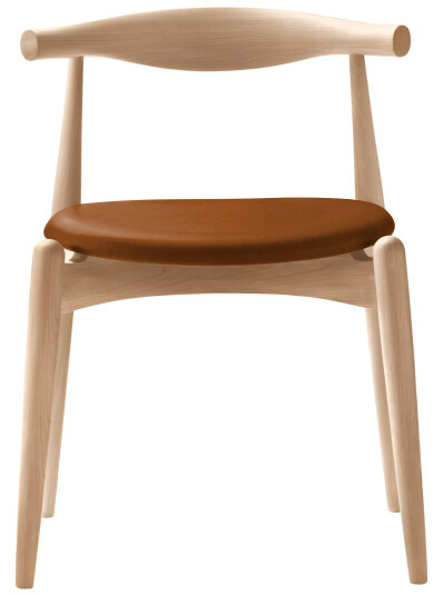 Carl Hansen & Søn CH20 Elbow Chair Oljet bøk / lær gruppe B Thor 307