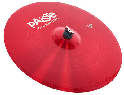 Paiste 18"" 900 Color Sound Crash Rød Paiste 18"" 900 Color Sound Crash Rød