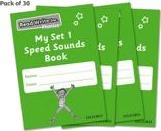 Read Write Inc. Phonics: My Set 1 Speed Sounds Book (Pack Of 30) Av Ruth Miskin