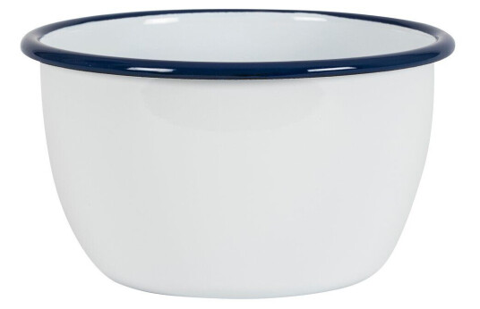 Kockums Jernverk Kockums emaljeskål 16 cm Kockums White