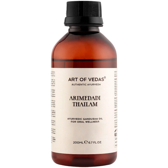Organic Oil Pulling ART OF VEDAS Arimedadi Thailam Mundolie 200ml