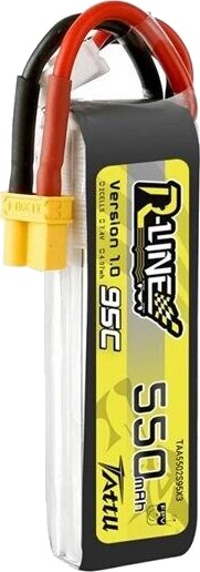 Tattu R-Line 550mAh 7,4V 95C 2S1P XT30