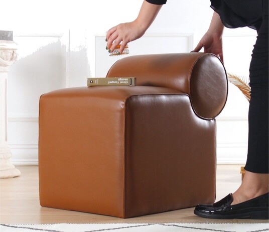 Nahar Sittepuff 45 cm Brun