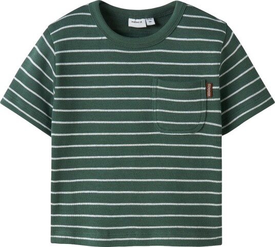 Name It T skjorte NmmHakan Garden Formklipping Name It 1½ år (86) T skjorte Grønn Hvit