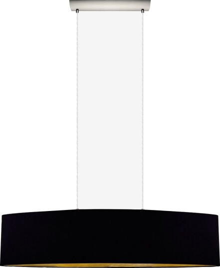 EGLO Pendellampe Maserlo Black / Gold 100 mm Svart Takpendler
