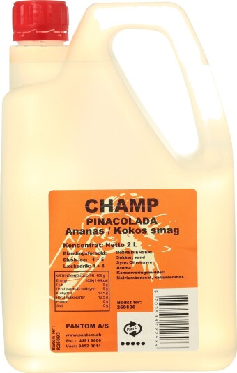 Champ Slushice Pinacolada 2l
