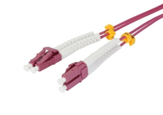 Lwl2fiberpatchk 15Mtrlclc 50125Umom4 Ad2mm Fleksibel Anti-Knekkhylse Synergy 21