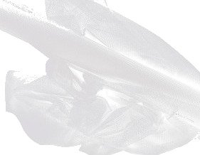 Tyl 50 cm Hvit 5 m