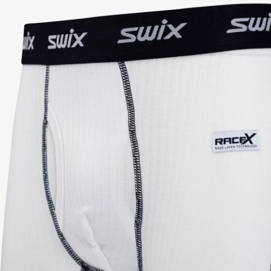 Swix Racex Bodywear Pants M Bright White XL