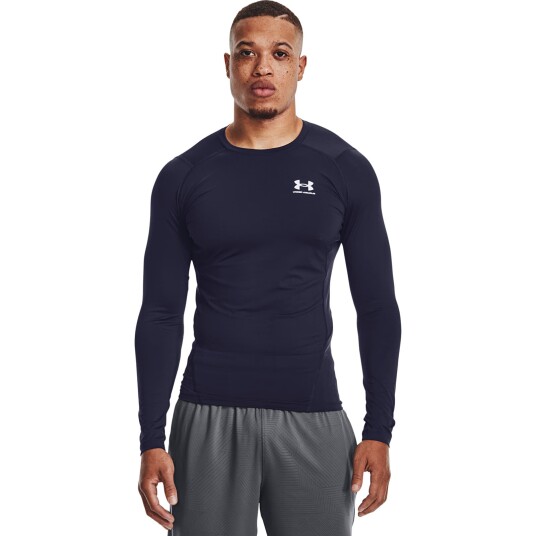 Under Armour Ua Hg Armour Comp Ls - Navy - XL