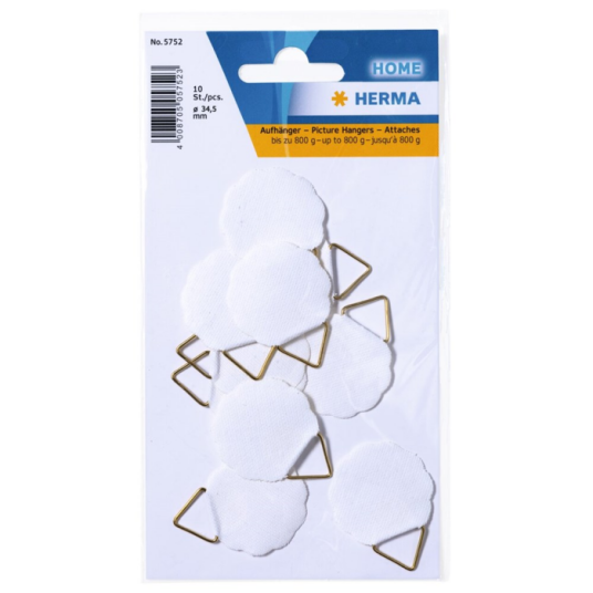 HERMA Bildehempe Ø 30 gummiert lerret 10 HERMA Bildehempe Ø 30 gummiert lerret 10