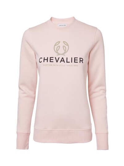 Chevalier Chevalier Logo Sweatshirt Women Soft Pink 46W