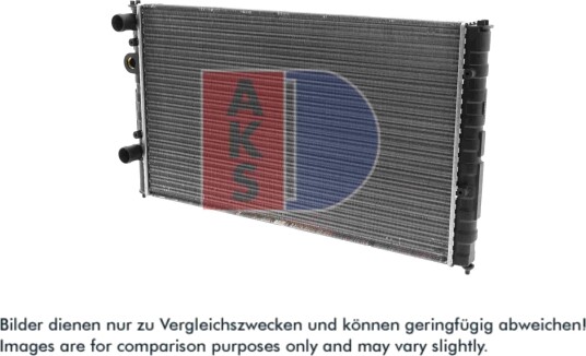 AKS DASIS 040410N Radiator motorkjøling