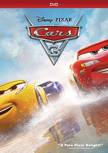 Cars 3 DVD Cars 3 DVD