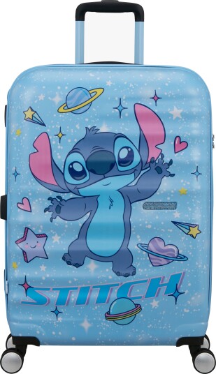American Tourister Wavebreaker Disney Spinner Koffert 64L, Stitch Universe American Tourister Wavebreaker Disney Spinner Koffert 64L, Stitch Universe
