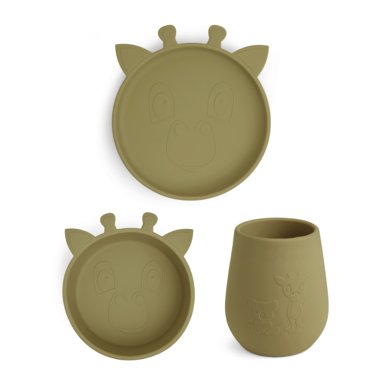 nuuroo Servisesett Bo sett med 3 stk. Olive Green