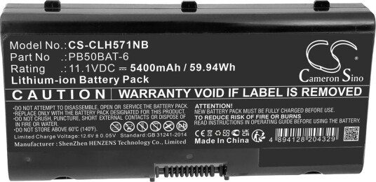 Batteri til PowerSpec 1520 CLH571NB