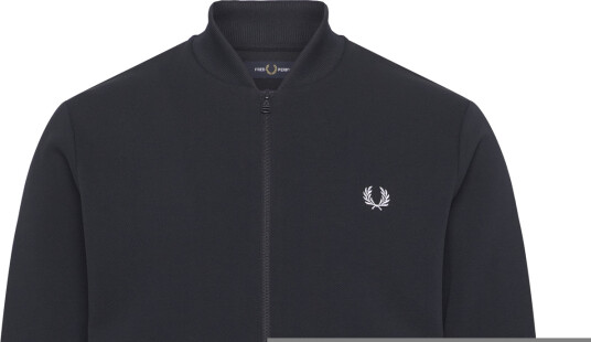 Fred Perry Stripe Tape Track Jacket Navy XXL Fred Perry Stripe Tape Track Jacket Navy XXL