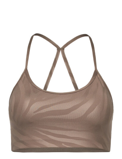 Casall Sleek Strappy Sports Bra Printed - Brown - XS Casall Sleek Strappy Sports Bra Printed - Brown - XS