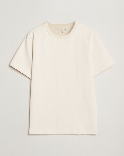 Merz b. Schwanen Relaxed Fit Loopwheeled Heavy T-Shirt Nature