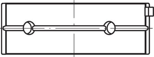 MAHLE 007 HS 22037 025 Veivaksellagersett