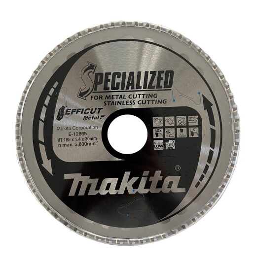 Makita E 12865 Sirkelsagblad 185x30mm