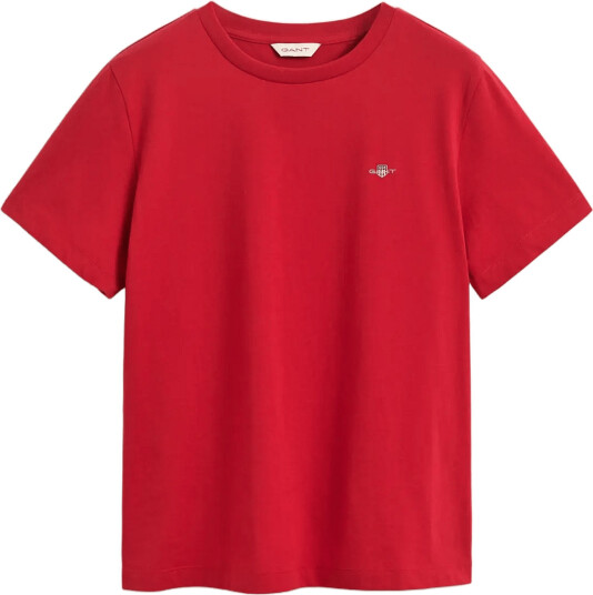 Gant Reg Shield Ss T Shirt   Red   XXXL
