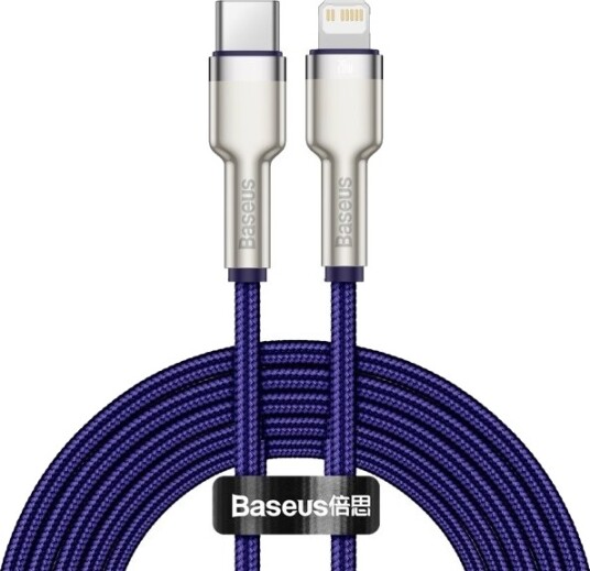 Baseus Usb-C Til Lightning-Kabel 1 M Lilla