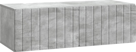 Vegghengt TV skap Betonggrå 98 x 41 x 30 cm Konstruert tre Vegghengt TV skap Betonggrå 98 x 41 x 30 cm Konstruert tre