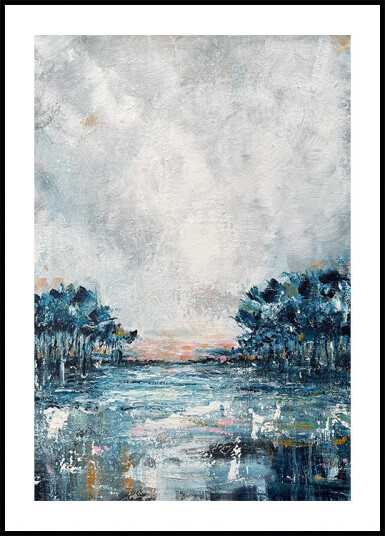 Winter Blue Plakat Plakat / 40x50cm Winter Blue Plakat Plakat / 40x50cm