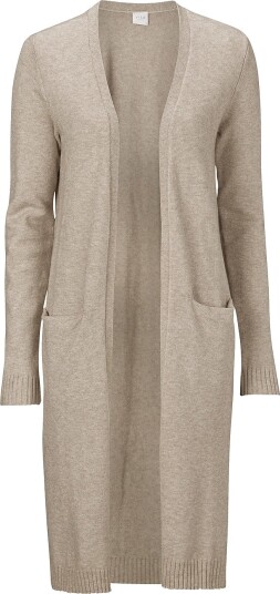Vila Cardigan viRil L/S Long Knit Brun