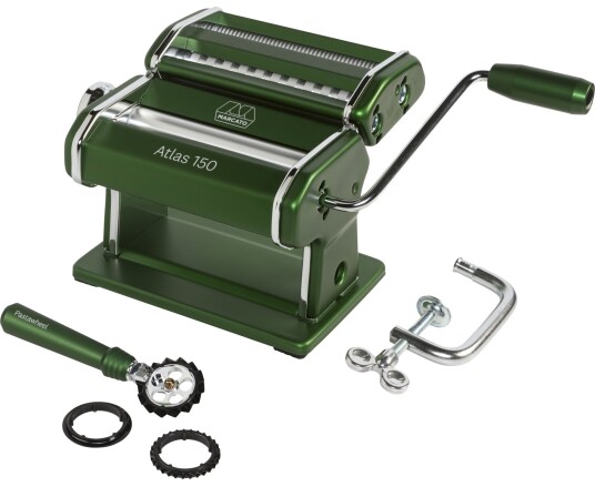 Marcato ATLAS 150 VERDE pastamaskin med pastahjul