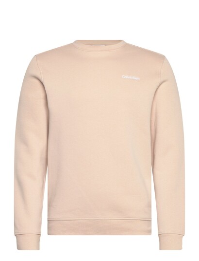 Calvin Klein Golf West Lake Crew Sweatshirt   Beige   XL