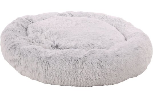 Flamingo Dogbed Alba Round White/Grey 90Cm