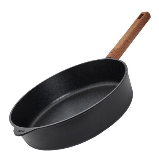 Woll ECO Logic QXR sautèpanne 28 cm fast trehåndtak Woll ECO Logic QXR sautèpanne 28 cm fast trehåndtak