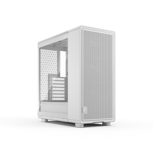 Fractal Design Epoch Midi Tower Kabinett med 3 Momentum 12 Vifter - Hvit