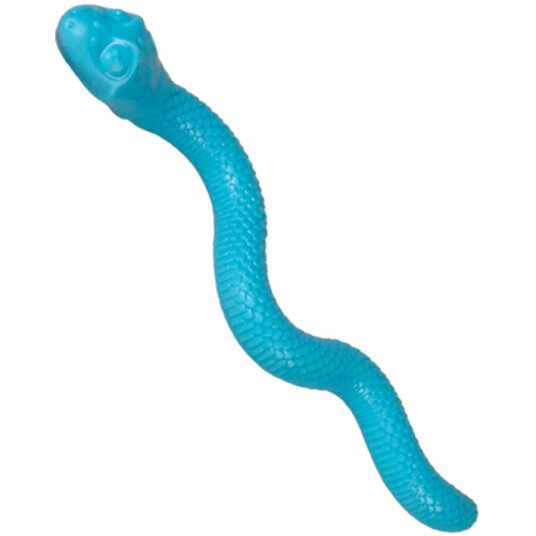 Dog Toy Tpr Sneaky Snake Blue 42 cm