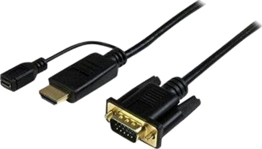 StarTech.com HDMI to VGA active converter cable HDMI to VGA adapter - video converter - 0.9m