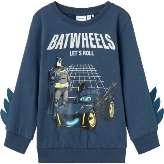 Name It Nmmjuice Batwheels sweatshirt Dark Denim