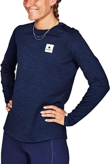 Saysky Clean Pace Long Sleeve Dame Blue XS