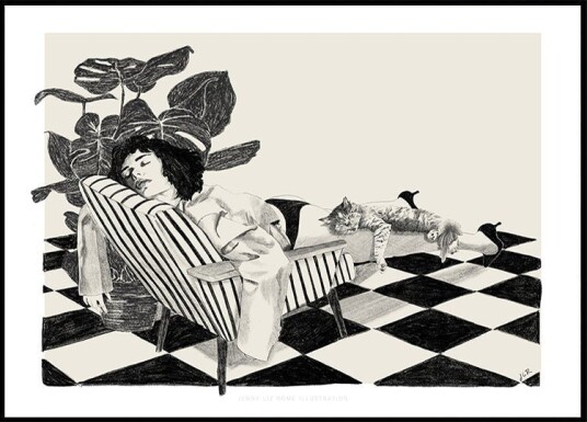 Jlr Attheend of the day Plakat / 50x70cm