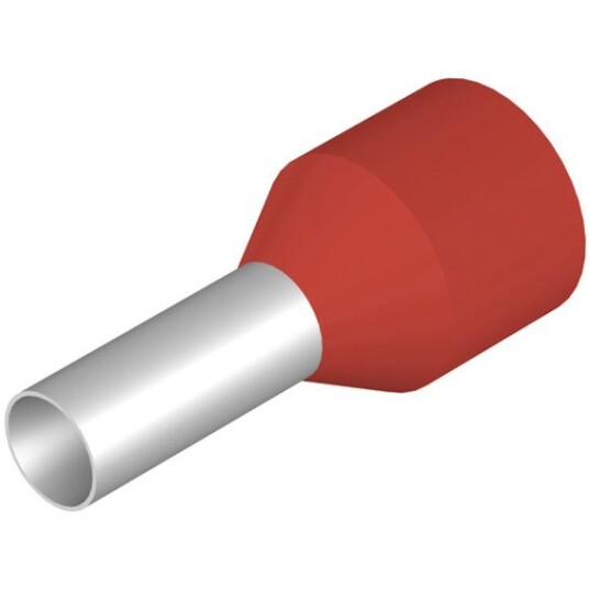 Weidmüller Isolert Endehylse 10mm² Rød Xl