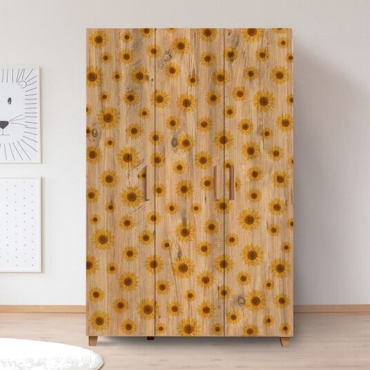 Leva Garderobeskap 120x189 cm Brun - Hanah Home